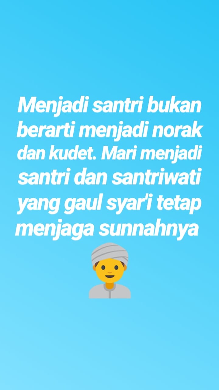 Kumpulan Kata Kata  Bijak Santri dan Anak  Pesantren Terbaru 