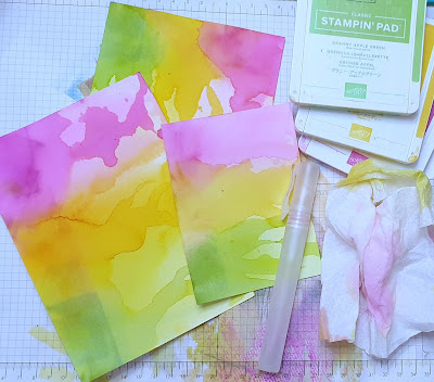 Watercolour puddles backgrounds