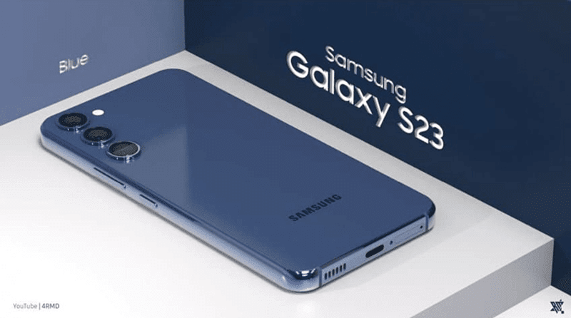 The latest alleged Samsung Galaxy S23 render has an iPhone-like body