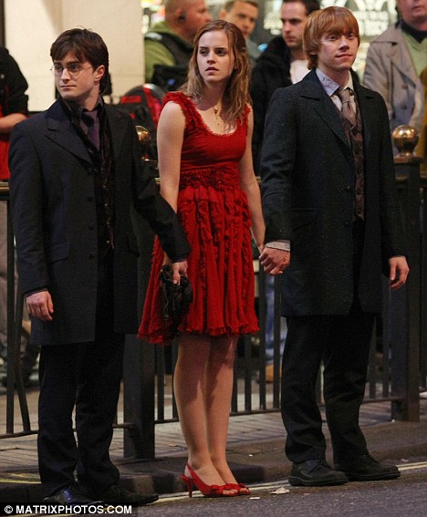 Daniel Radcliffe Emma Watson and Rupert Grint
