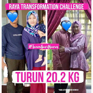 Testimoni Kurus dengan Herbalife Terkini 2018 : EDISI KURUS SEBELUM RAYA