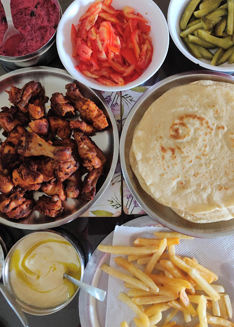 Shawarma Table