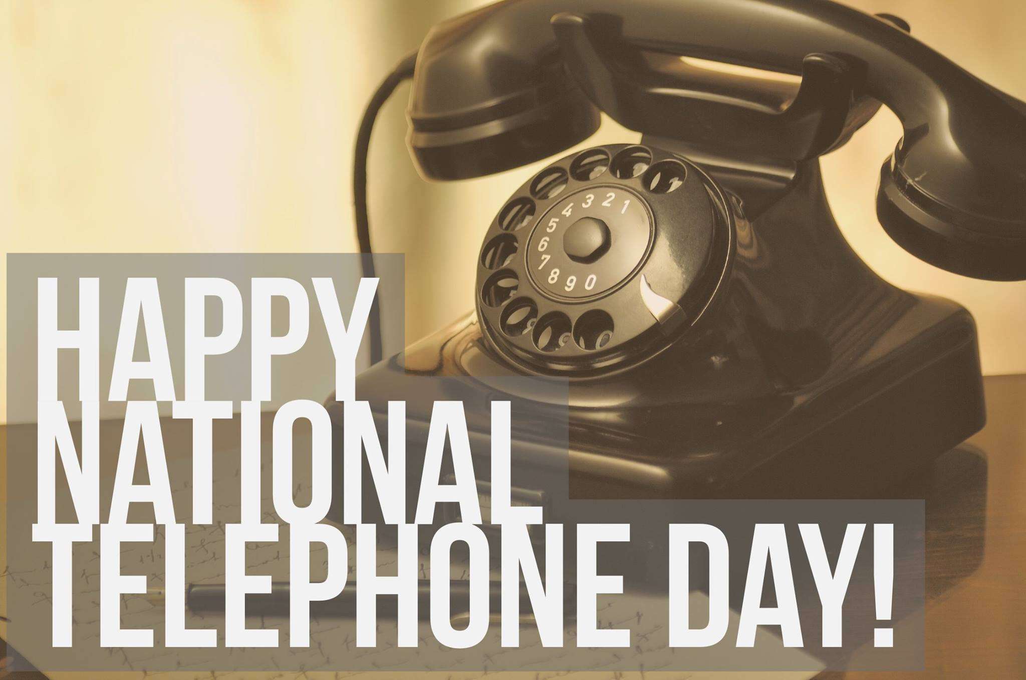 National Telephone Day Wishes pics free download