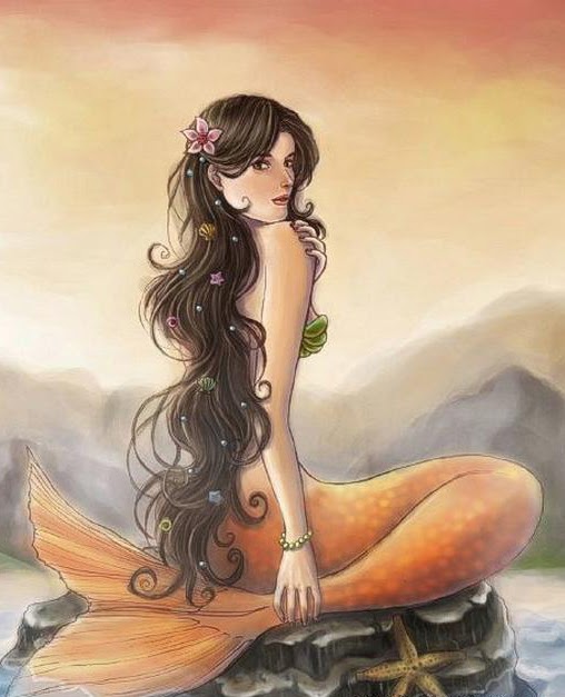 Mermaid atau Putri Duyung  kita pelangi