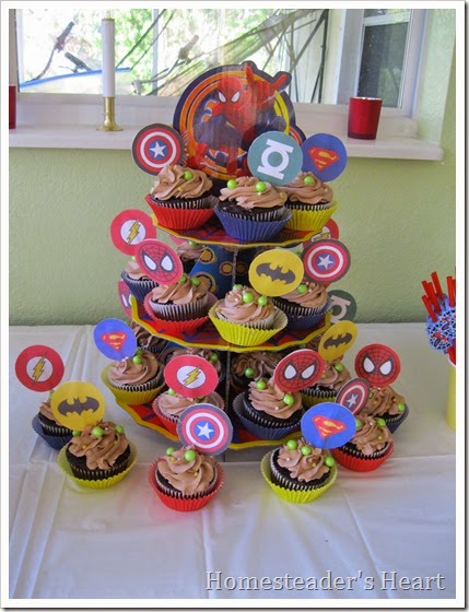 Super hero baby shower