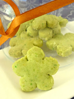 Green Peas Cookies - Lisa's Lemony Kitchen