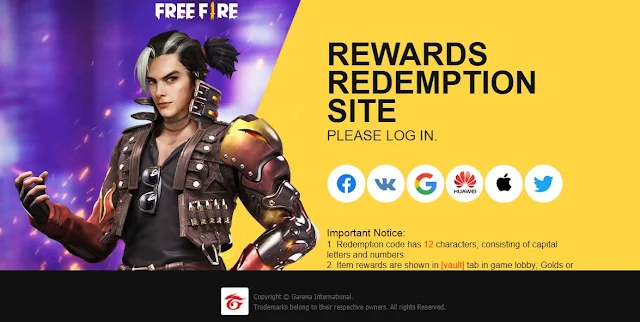 Free Fire redeem code for today (February 1st): Spirited Overseers Weapon Loot Crate