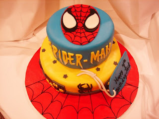 Bolo de Aniversário do Homem Aranha _ Decoração Festa Infantil Homem Aranha