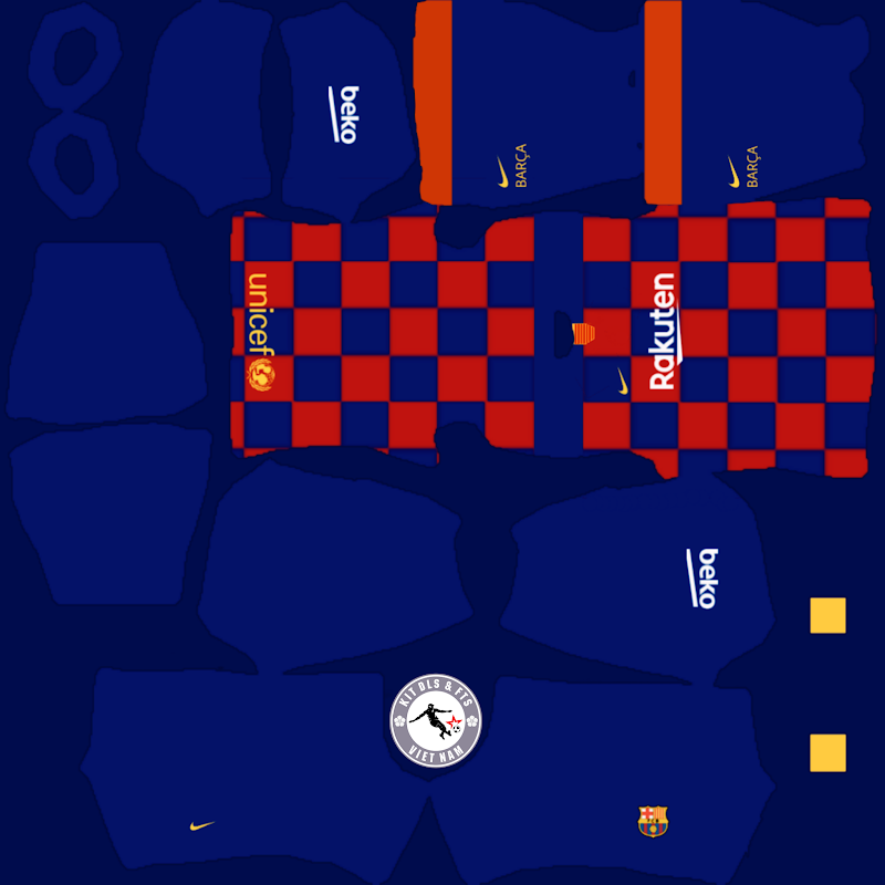 Kits FC Barcelona 2019 - 2020 Dream League Soccer 2021