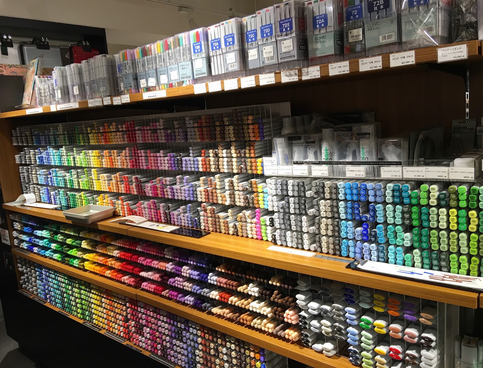 Evacomics Blog Where To Buy Copic Markers In Tokyo