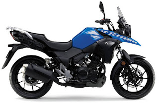 Warna biru Suzuki V-Strom 250