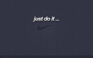 Nike Logo Just do it Simple HD Wallpaper