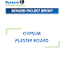 Project Report on Gypsum Plaster Board Manufacturing