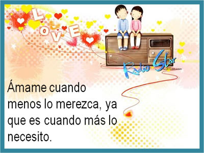 imagenes d amor. frases d amor. de amor con