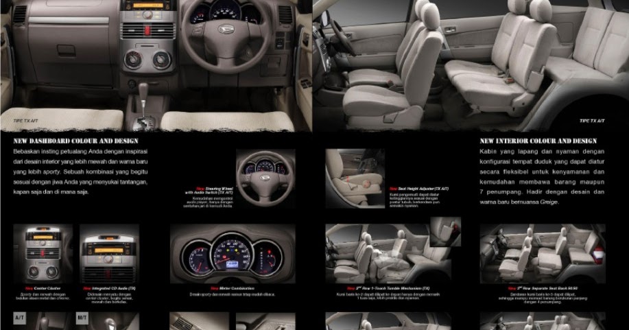 Gambar interior  mobil  daihatsu Keluarga  Paling Mewah  dan 