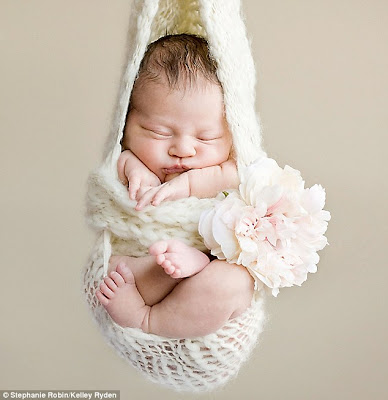 cute newborn baby girl