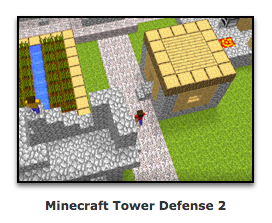  Juego de Tower Defense de Minecraft