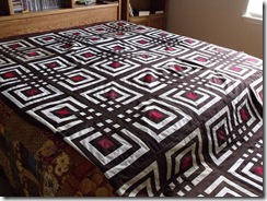 wedding quilt-before borders
