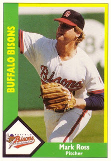 Mark Ross 1990 Buffalo Bisons card