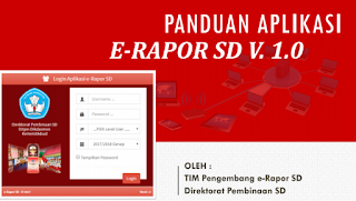 panduan aplikasi e rapor SD 2019