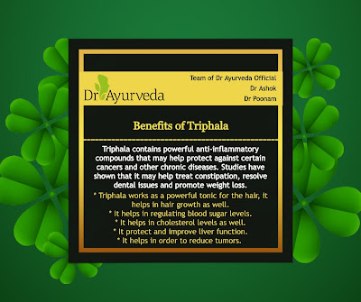 Benefits of Triphala by Dr Ayurveda