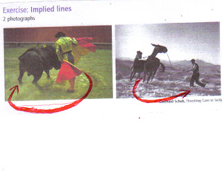 Elements of Design/Project; Lines/ Exercise Implied Lines. | Anne ...