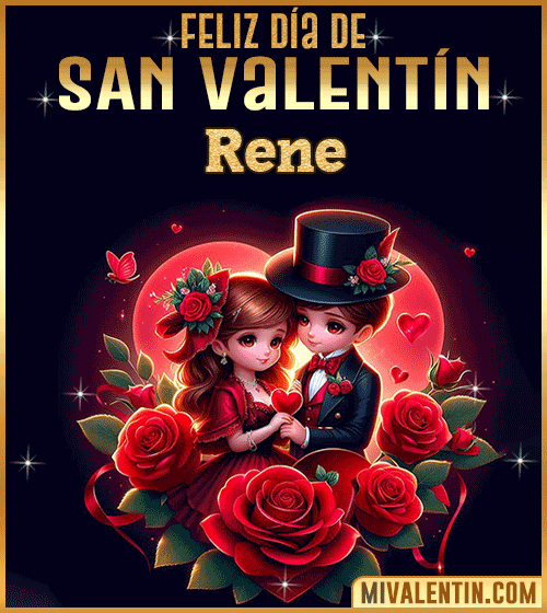Feliz san valentín Rene