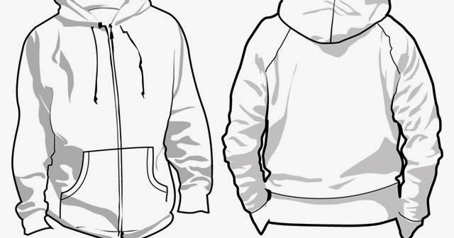 Download Hoodie Template CDR File Free | Design Corel