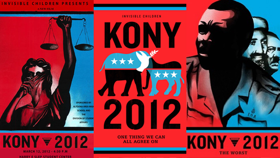  frre kony 2012 posters 