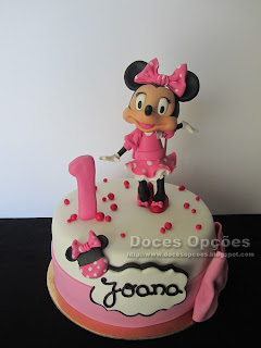 A Minnie no 1º aniversário da Joana