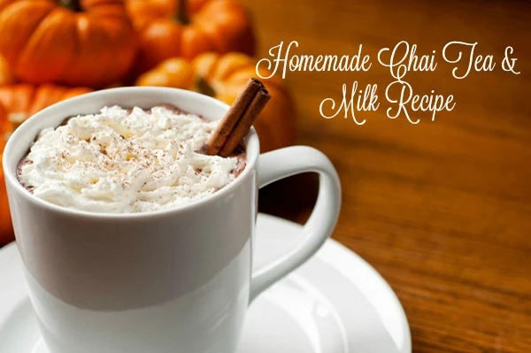 Chai Tea & Milk Recipe  via  www.productreviewmom.com