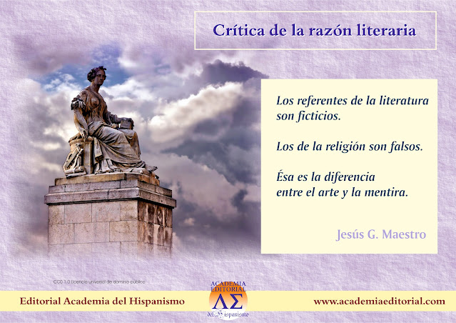 Crítica de la razón literaria Jesús G. Maestro