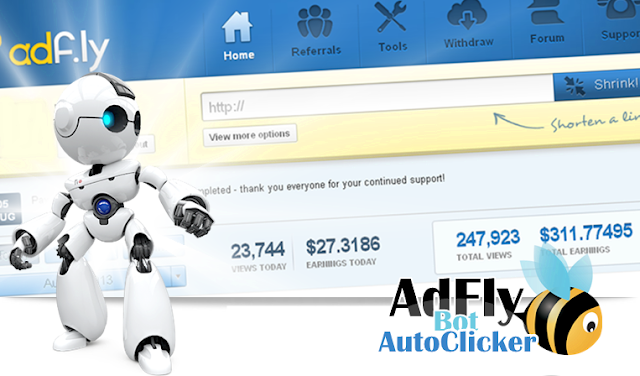 Adf.ly Bot Latest 2016 Version Download Without Survey