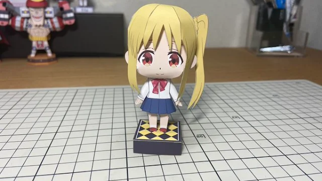 Boichi The Rock - Nijika Ijitchi Papercraft Figure: A Stunning Work of Art
