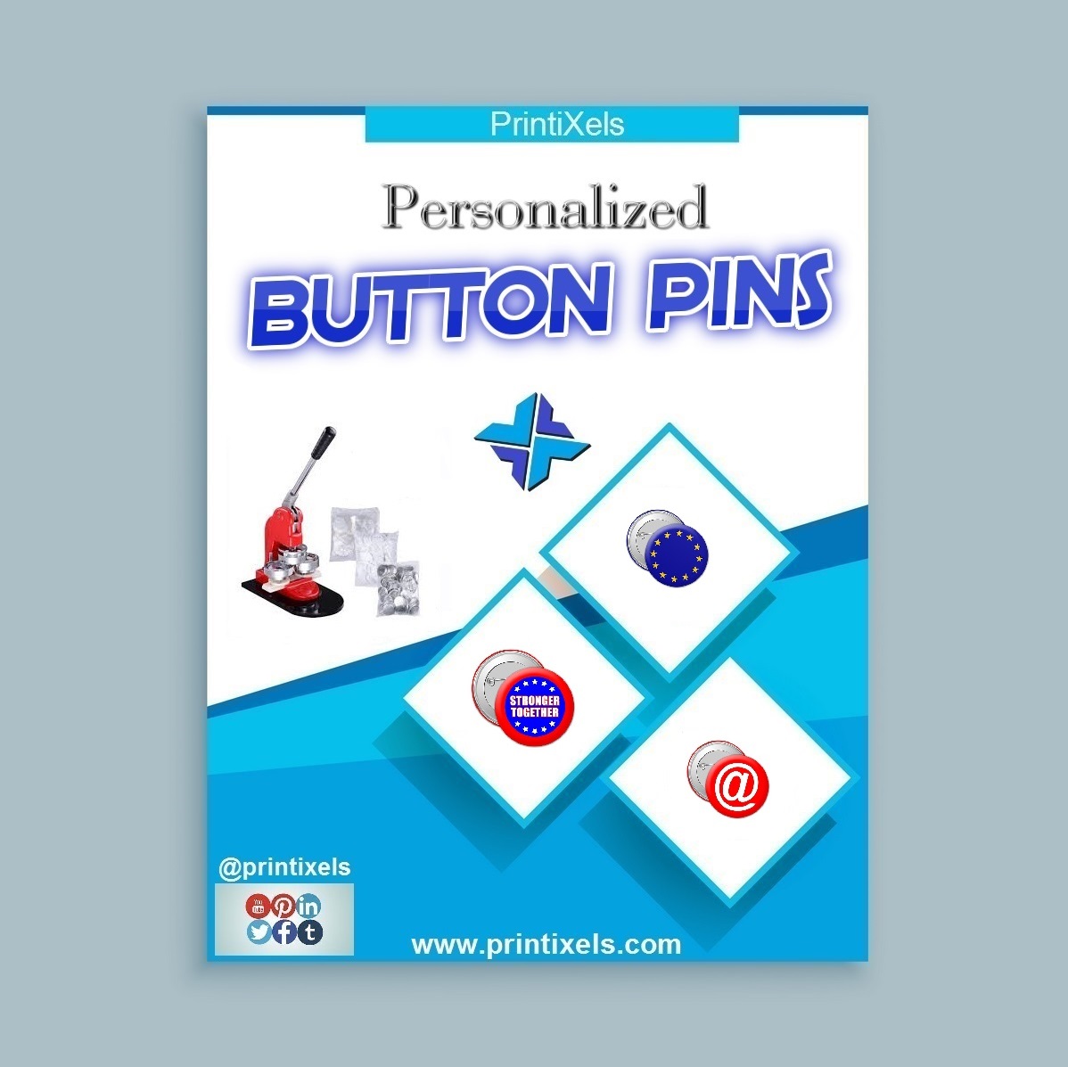 Personalized Button Pins