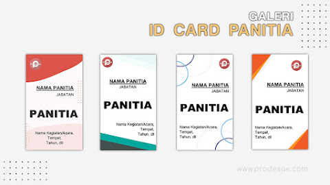 Galeri Desain ID Card Panitia