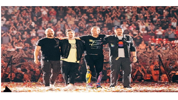 Menghadiri Konser Spektakuler Coldplay Jakarta Dengan Iringan lagu Fix You
