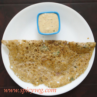 Crispy Oats Ravva Dosa