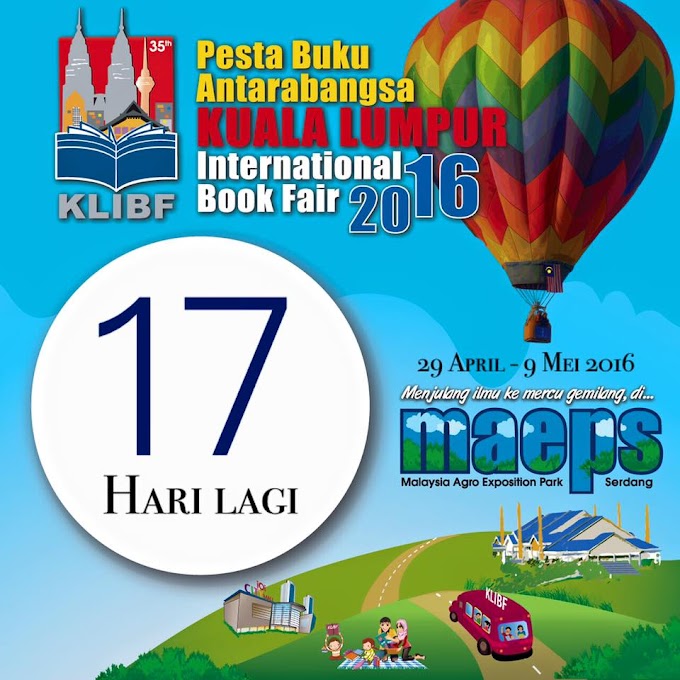 Macam nak pergiii je..Pesta Buku Antarabangsa Kuala Lumpur 2016!
