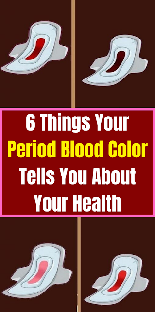6 Things Your Period Blood Color Tells You About Your Health