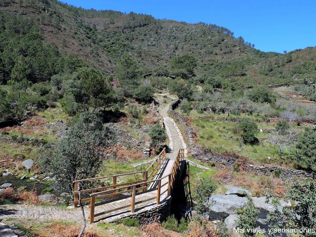 Ruta a la cascada del Chorrituelo, Ovejuela, Las Hurdes