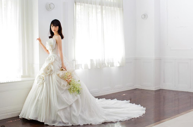 Amazing series Fancy Sasaki Nozomi wedding photo