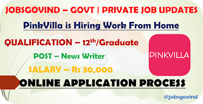 PinkVilla is Hiring