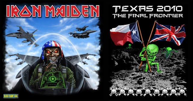 Camiseta Iron Maiden Texas 2010!