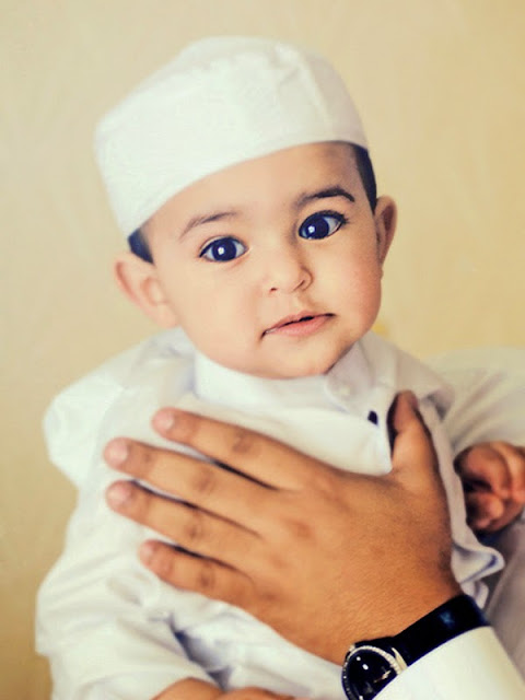foto gambar bayi arab laki laki ganteng