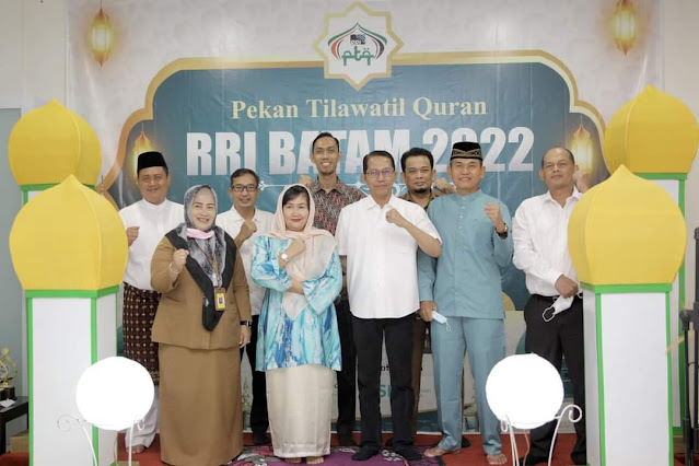 Wakil Walikota Batam Membuka PTQ RRI Batam 2022