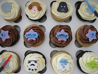 Cupcakes de Star Wars