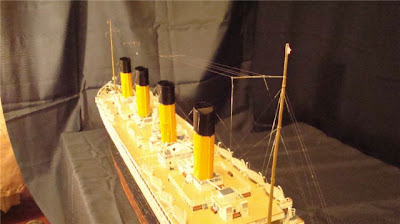 Paper Titanic Model