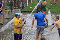 Guerra de agua de las fiestas de Desierto