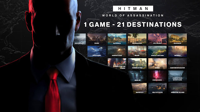 hitman 3 world of assassination trilogy january 26, 2023 woa h1 h2 dlc pack contents h1 goty access pass h2 standard access system locations maps destinations stealth action-adventure game io interactive agent 47 nintendo switch cloud version pc steam epic games store playstation ps4 ps5 xbox one series x/s xb1 x1 xsx